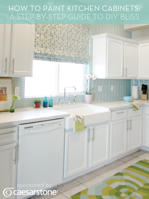 How to Paint Kitchen Cabinets: A Step-by-Step Guide to DIY Bliss!  Curbly | DIY Design Community