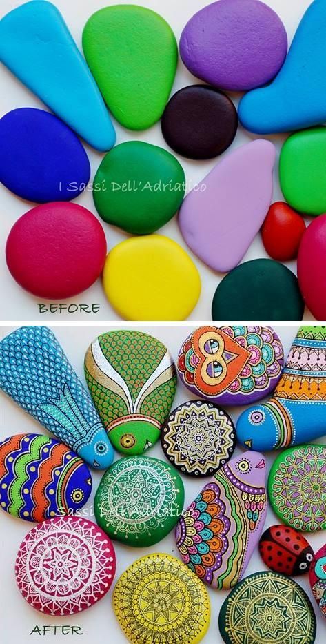 How To Paint Stones and Pebbles