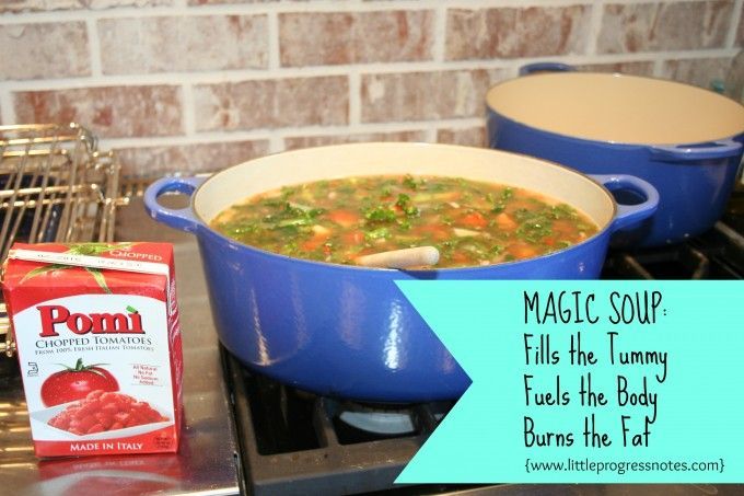 In which I am no longer Obese; and a recipe for Magic Soup