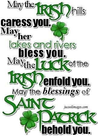 .Irish blessing