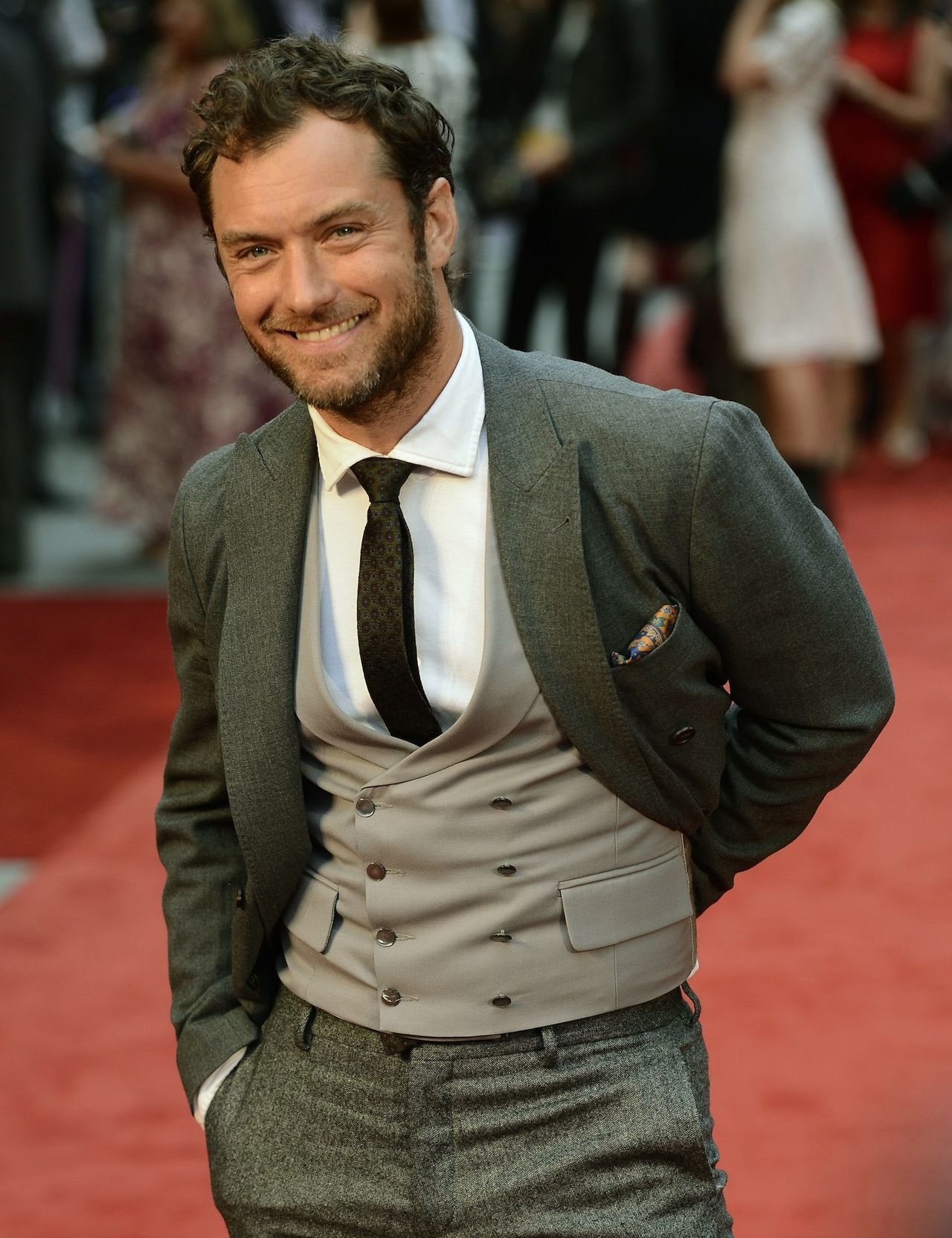 Jude Law at the Anna Karenina premiere on September 4, 2012 in London, UK