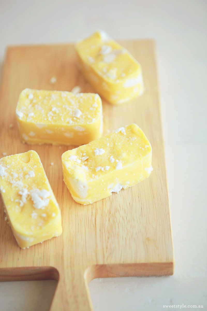 Lemon Meringue Fudge! Id like to make this for the special people in my life who arent Chocolate lovers (like myself).
