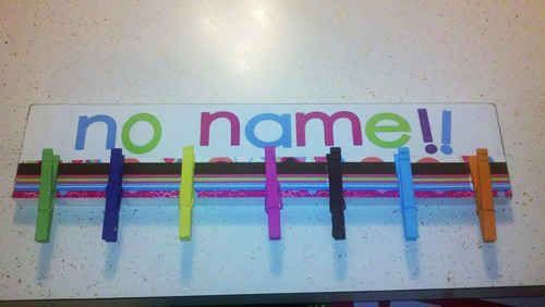 Make a “No Name” board for homeless homework. | 25 Clever Classroom Tips For Elementary School Teachers