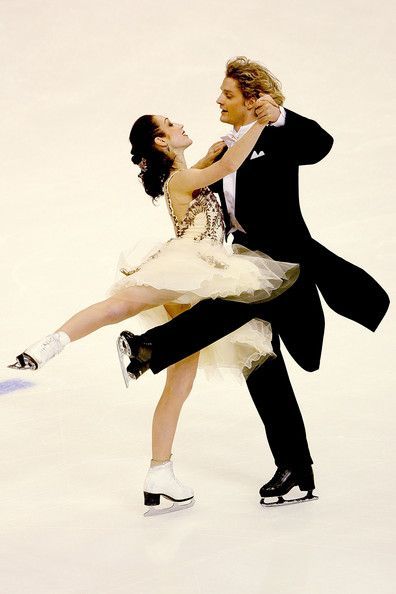 Meryl Davis and Charlie White. Their chemistry on the ice is absolutely beautiful.