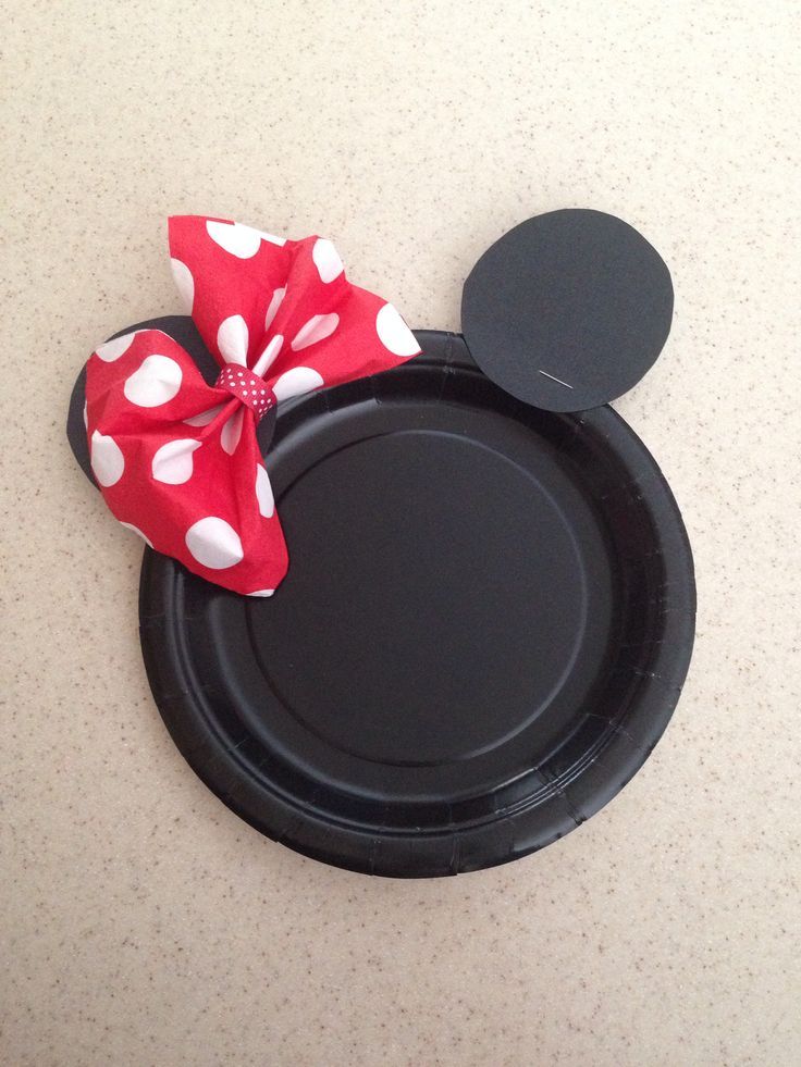 Minnie Mouse birthday plate -   Minnie Mouse First Birthday Party Ideas