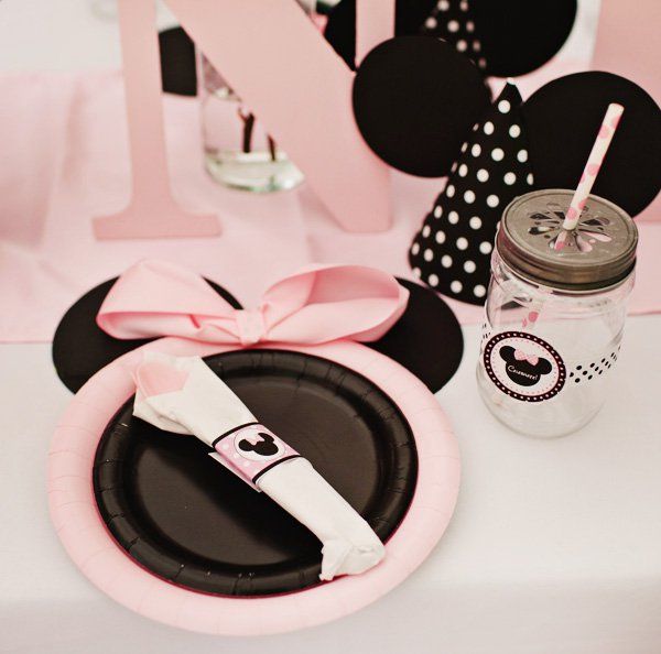 Dreamy Pink Minnie Mouse First Birthday Party -   Minnie Mouse First Birthday Party Ideas