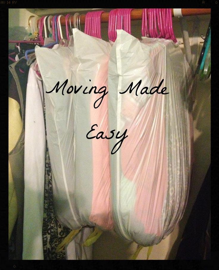 Moving made easy….perfect for out-of-season clothes/coats also.  its a good idea to drop a few cedar balls in the bag (once