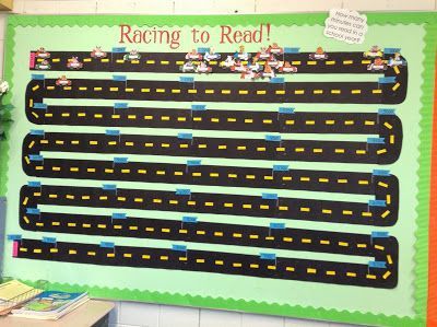 Mrs. Popes Peeps: Incentive to Read! Picture from my blog. I love this bulletin board that I made :)