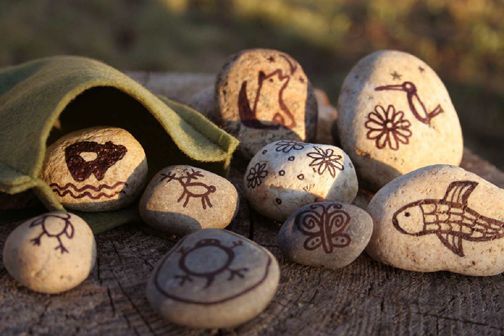 Native American Empowerment Pebbles – Children need to be together in nature, so they can learn to respect, accept and understand