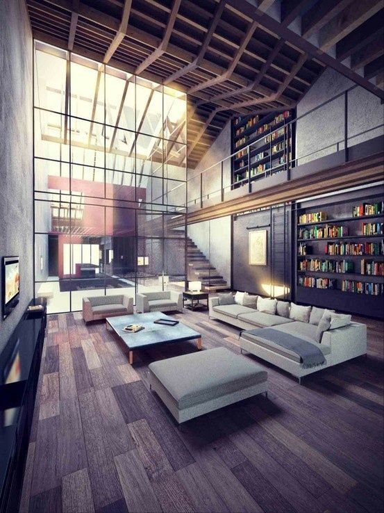 Oh wow. A living room this awesome would be the hangout place that tops your list every time.