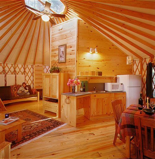 Pacific Yurts. Off grid doesnt mean uncomfortable or primitive. Plus they come with a 25 year guarantee. More than some