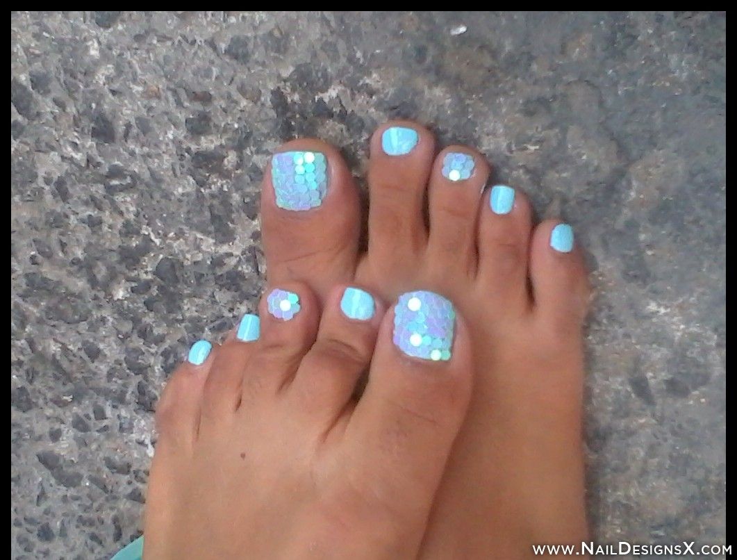 gorgeous toe nail design -   Toe Nail Art Designs Ideas
