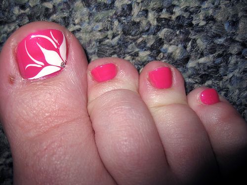 The Appealing Easy pink nail designs -   Toe Nail Art Designs Ideas