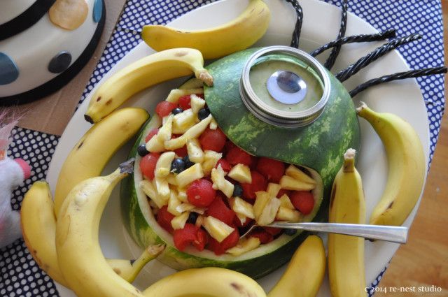 Project Nursery – Watermelon Minion with Fruit Salad – Project Nursery