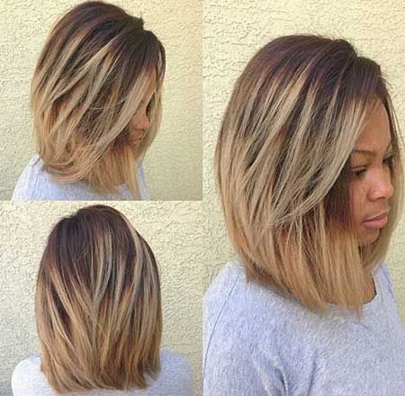 Quick to Medium Size Layered Hairstyle Found on: Twenty Quick Bob Hairstyles For Black Females | Hairstyles