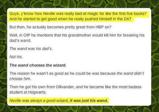 really??? Neville???