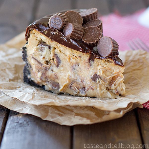 Reese’s Peanut Butter Cheesecake- I should of never made this one! ITS TOO GOOD!