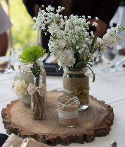 Rustic Wedding Centerpieces Mason Jars | photos not available for this variation