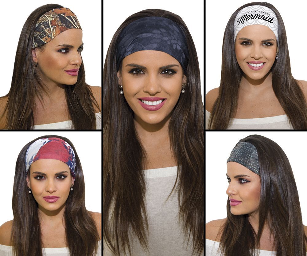 SA Headbands are multi-use headbands that can be worn as you fish, during outdoor activities, at the gym or as a style accessory.