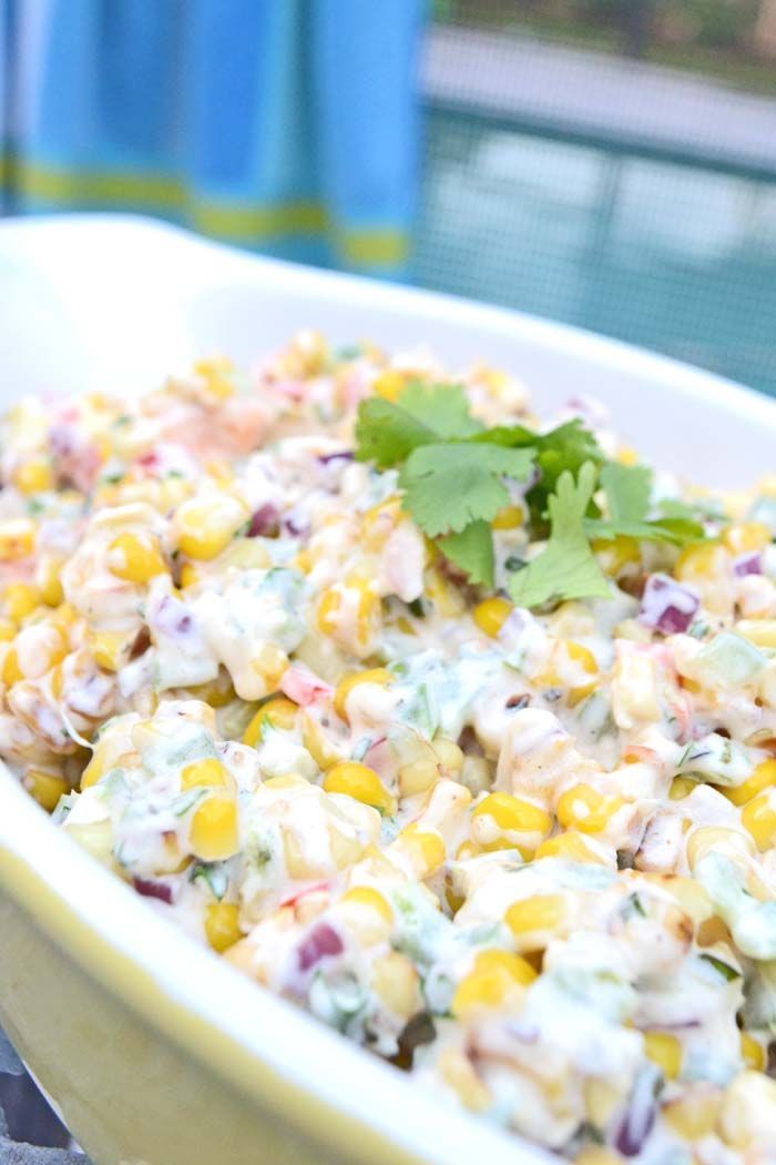 Spicy, smokey, creamy sweet corn salad and more easy summer sides for your long weekend by @Christine Smythe Smythe Smythe | Cook