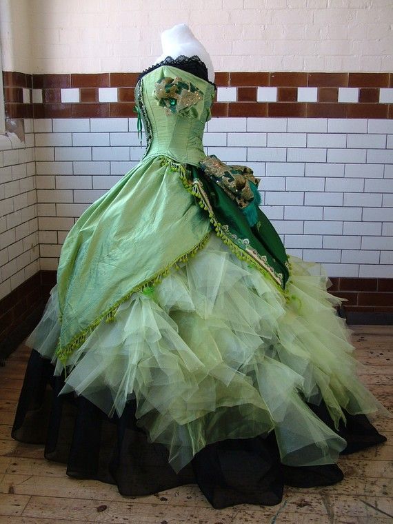 Steampunk Absinthe Dress