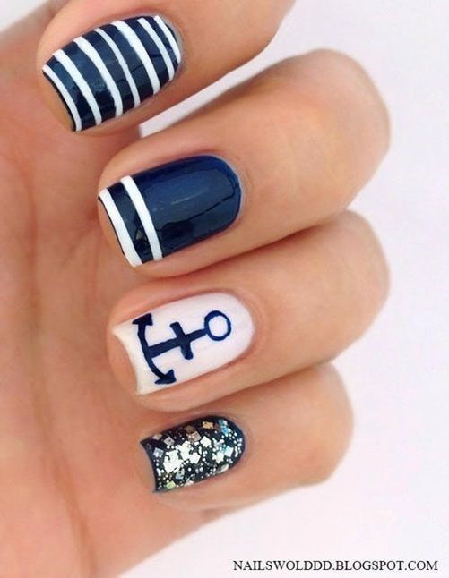 that is cute however I dont think I have that much talent to do that Summer Nail Art Design Ideas