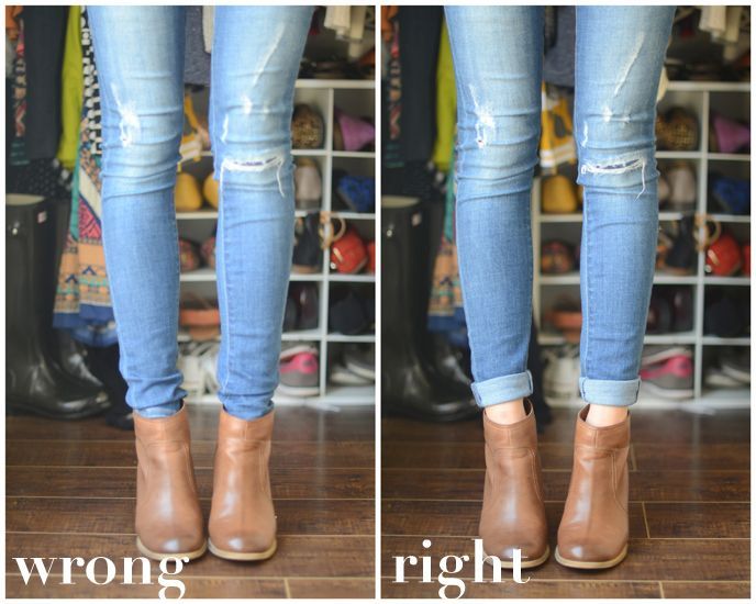 The Dos and Donts of Cuffing Your Jeans with Ankle Boots (Part 1)