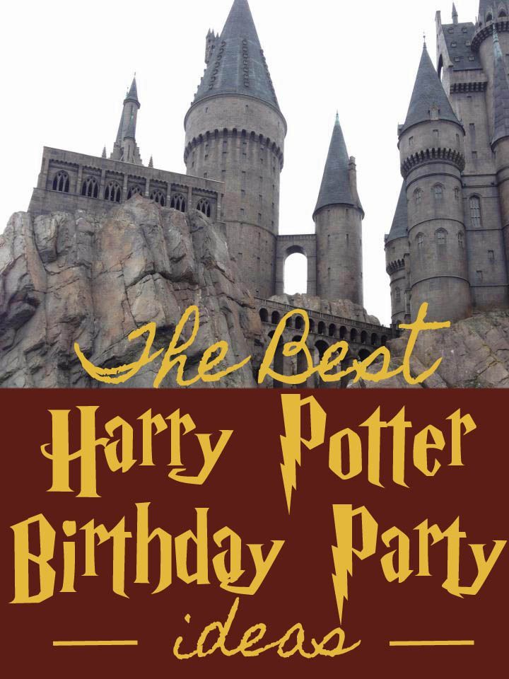 The Perfect Harry Potter Birthday Party – tons of great projects to have the best Harry Potter Birthday Party!