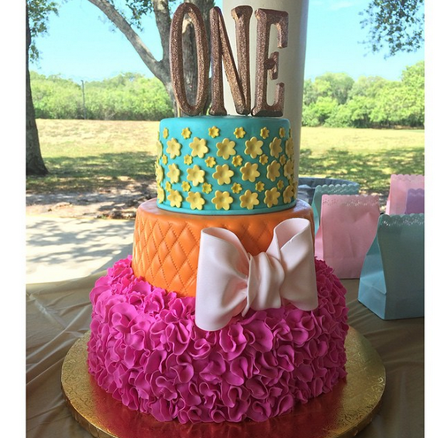 The Stir-20 Most Extraordinary First Birthday Cakes for Little Girls (PHOTOS)