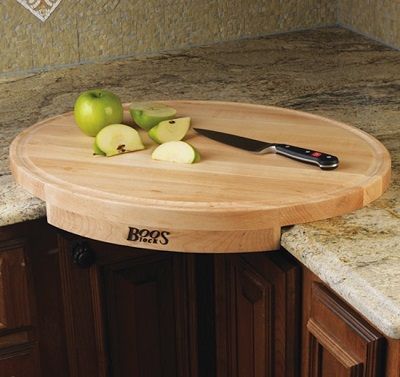 This Corner Cutting Board Maximizes Kitchen Countertop Space!