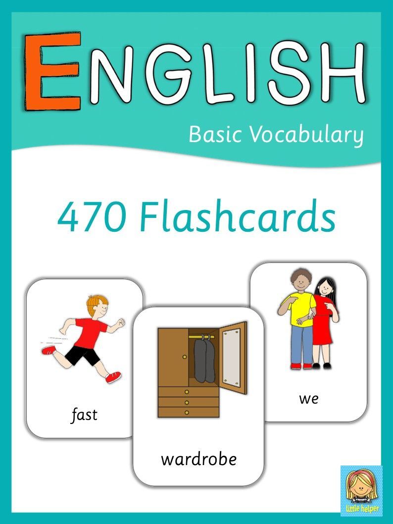 This set has 470 flashcards for your ESL lessons. They are a great visual help for introducing English vocabulary and cover all