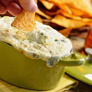 This warm, creamy, decadent bleu cheese dip is terrific with crudites or chips.  It also makes an upscale addition to a tray of