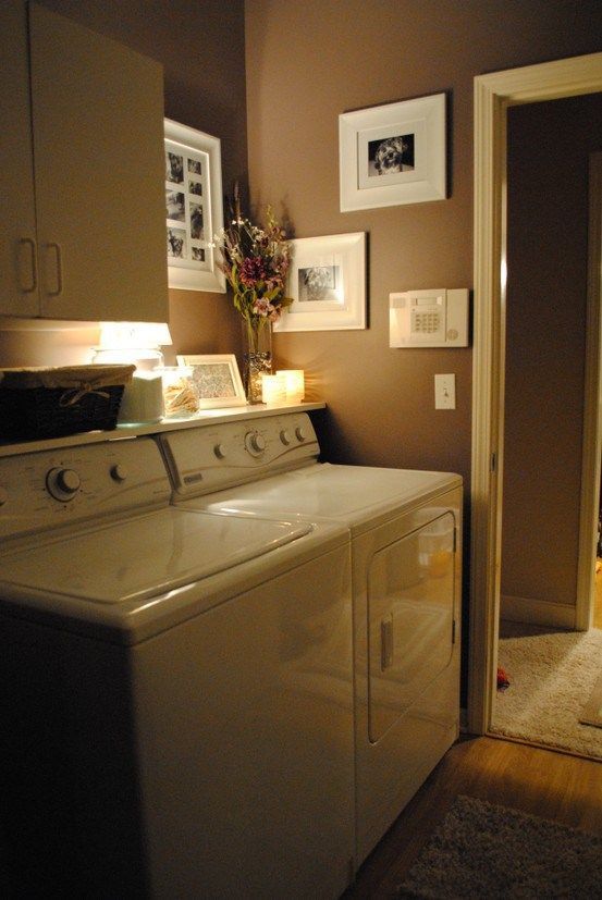 Tiny Laundry Room | some simple things i could do in my small laundry room to maximize …