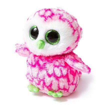 Ty Beanie Boos Bubbly the Owl | Claire%u2019s %u2013 I have this owl in the normal colors and it is soo cutee!!! :)