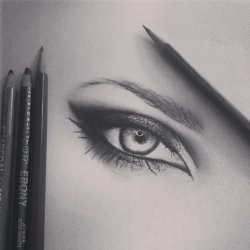 very beautiful and realistic eye