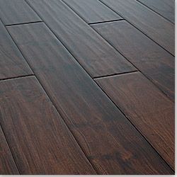 Wide Plank Flooring | love wide plank bevel edged hand scraped dark wood flooring