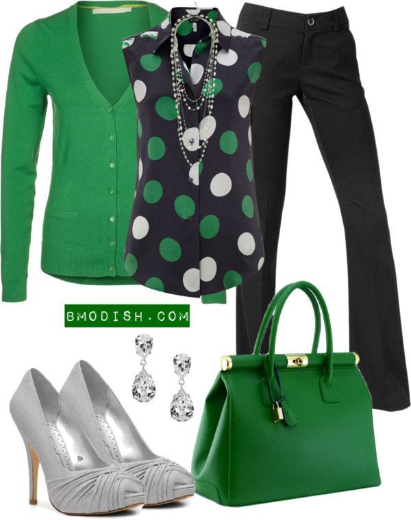 “Work outfit” by wulanizer on Polyvore – I dont care for the accessories though.