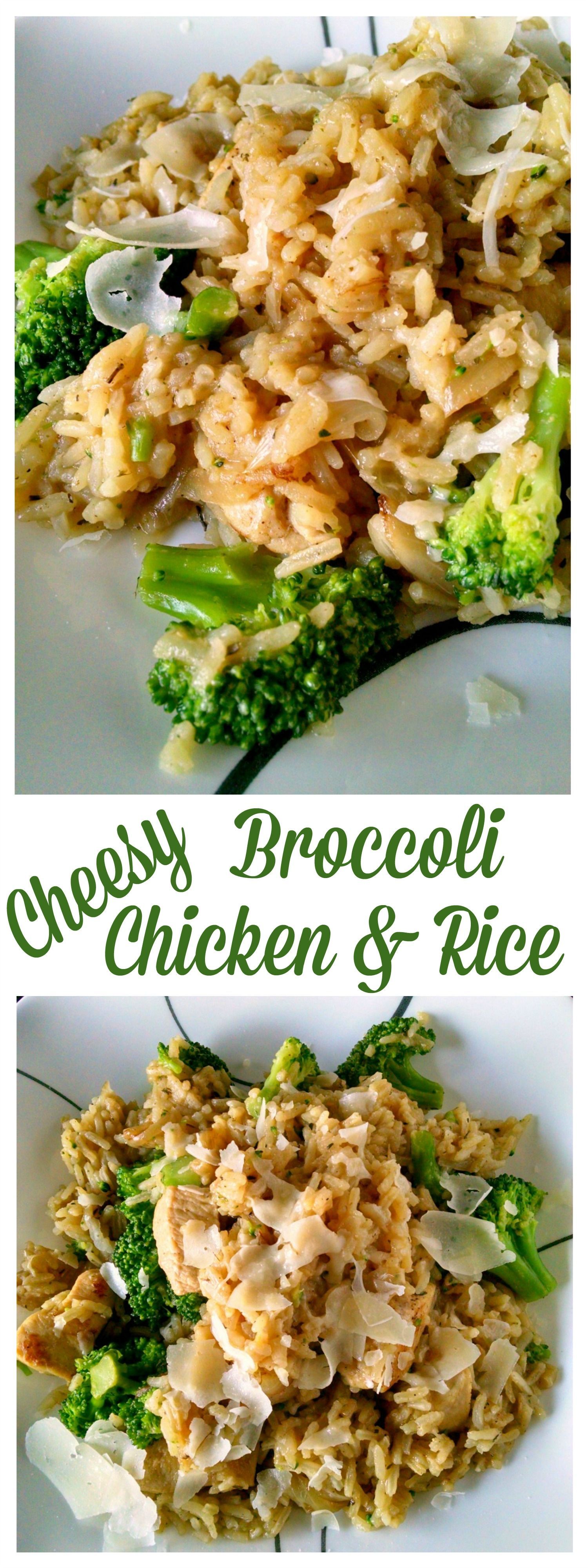 A delicious one skillet meal, this Cheesy Broccoli Chicken and Rice is hearty and full of flavor.