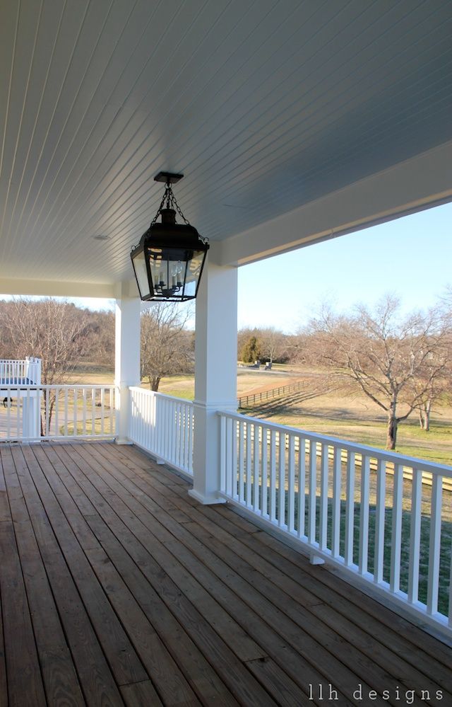 And this right here is why I love wrap porches & country views! I want this so badly on my house!