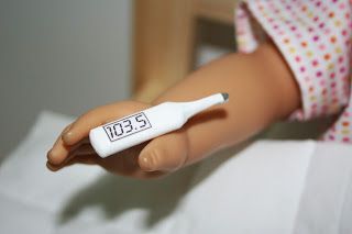 Arts and Crafts for your American Girl Doll: Fever Thermometer for American Girl Doll