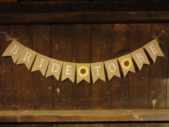 Bride to be Banner Bride to be bunting by IchabodsImagination, $24.00