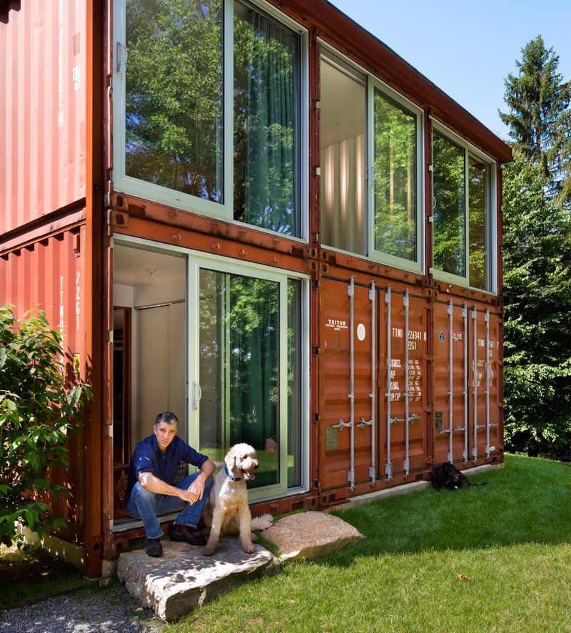 Shipping Container House likewise Modern Swiss Chalet House -   Shipping Container House Ideas