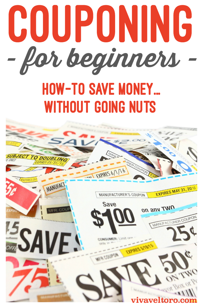 Couponing for beginners – how to save money using coupons without going nuts.