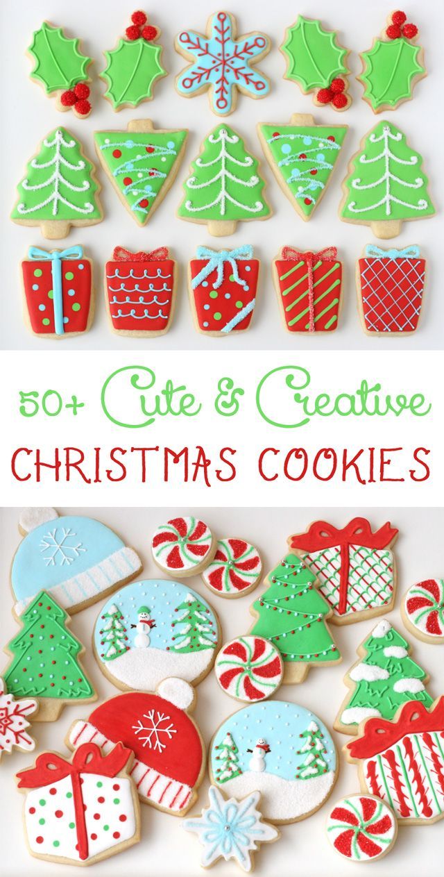 Cute & Creative Decorated Christmas Cookies – An amazing collection of cookie ideas!