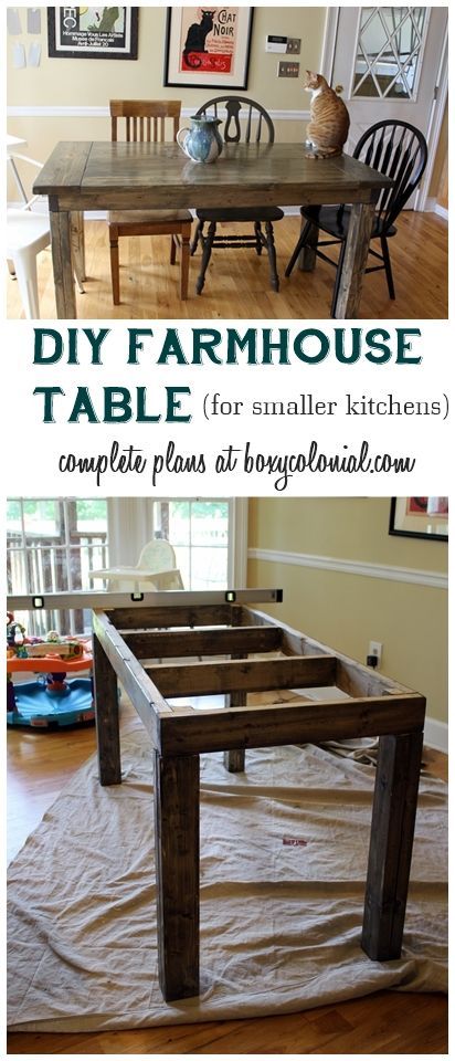 DIY Farmhouse Table Tutorial