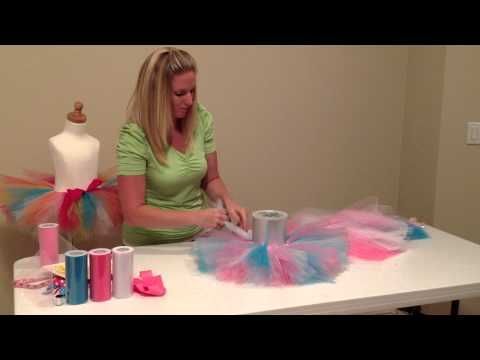 DIY No Sew Tutu Instructions by Baileys Blossoms – YouTube