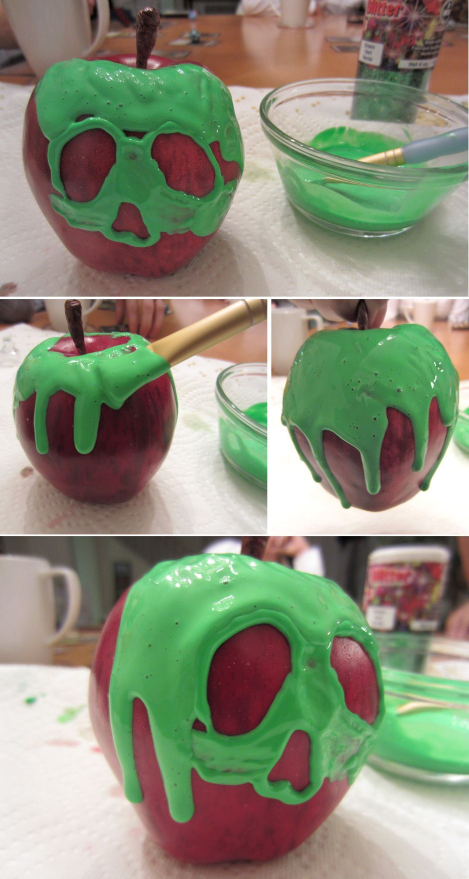 DIY Snow White poison apple