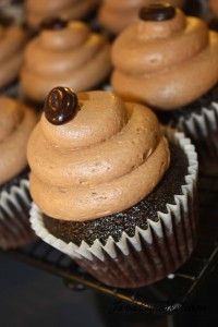 Eat these Mocha Mocha Cupcakes in the morning instead of your morning cup o’ joe!
