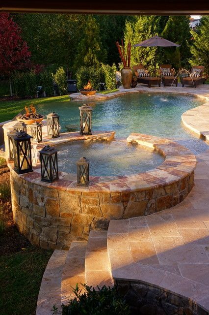 Enter a Piece of The Haven in Your Home- 20 Divine Outdoor Jacuzzi Designs
