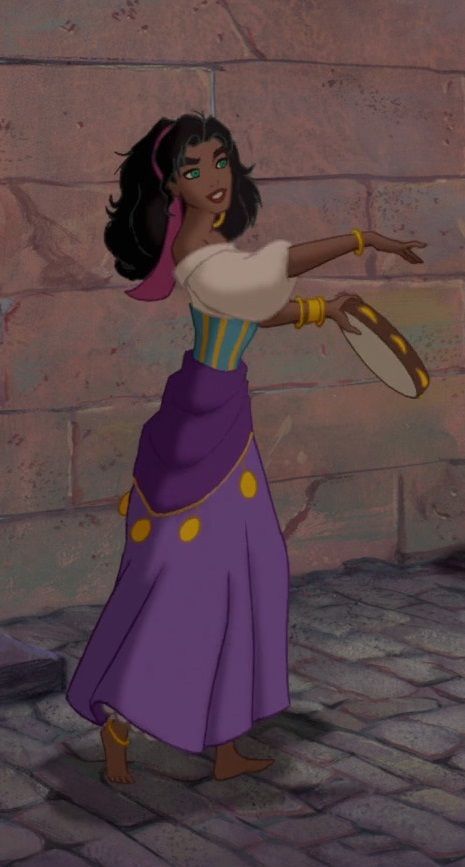 Esmeralda Gypsy | Esmeralda from Hunchback of Notre Dame (1996):